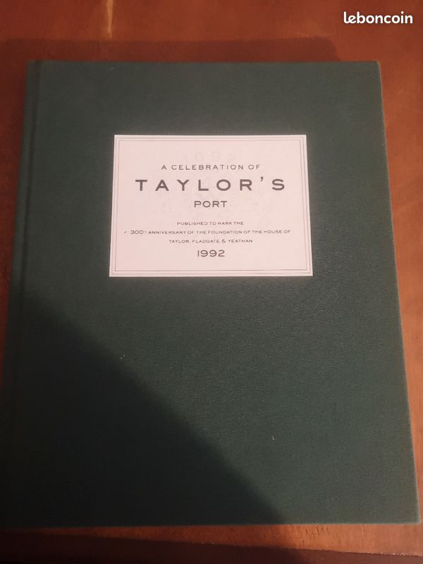 Livre célébration 300 ans de taylor's port (image 1)