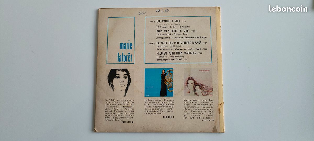 Vinyle Marie Laforêt (image 2)