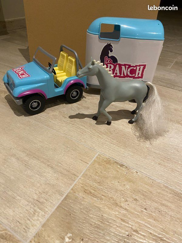 Lot de 6 boîtes Horseland + voiture et remorque à chevaux Le Ranch 🐴🐎 (image 20)