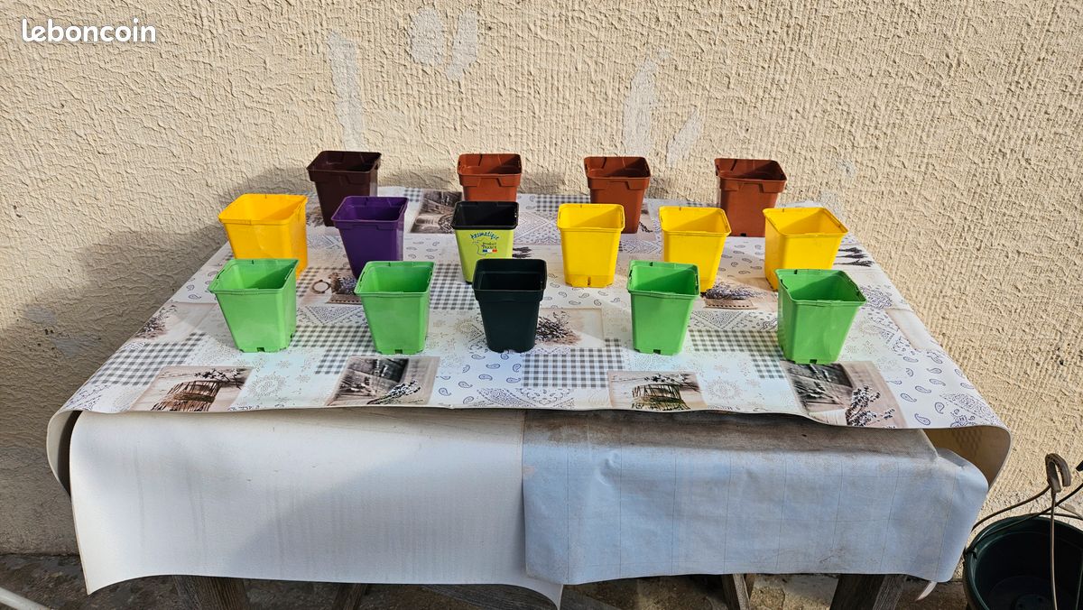 15 pots carrés, Neufs …lot34 (image 7)