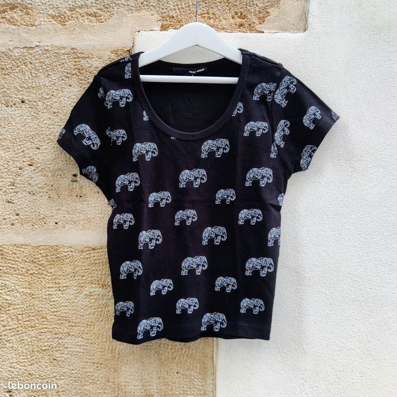 T-shirt femme Taille S Tally Weijl – Comme neuf Mode bohème