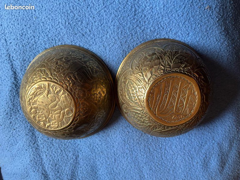 2 Vide-poches en cuivre (image 1)
