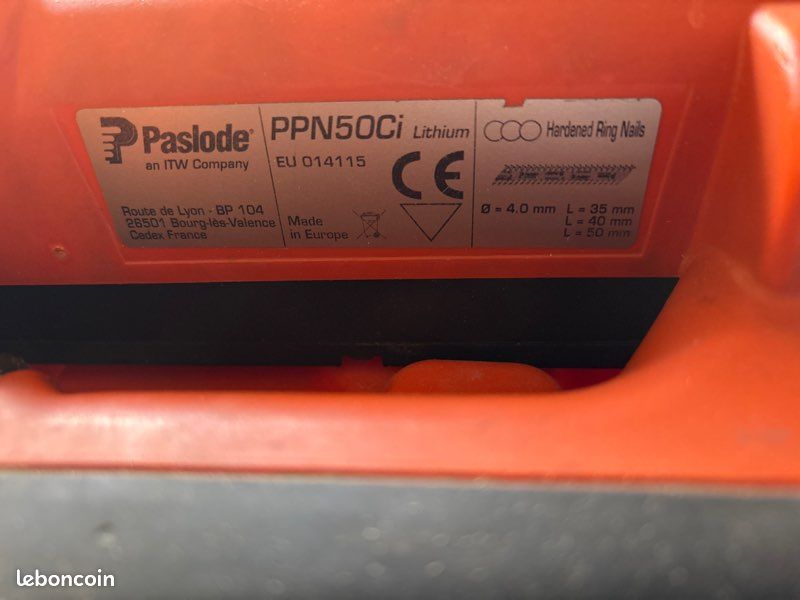 Cloueur paslode PPN50 (image 3)