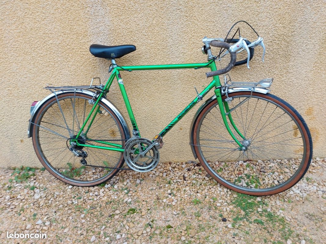 Velo Randonneuse Velo Vert Motobecane Vélo Randonneuse Motobécane
