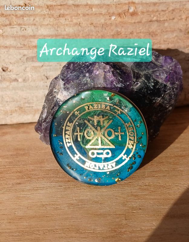 Amulette Raziel protecteur spirituel (image 1)