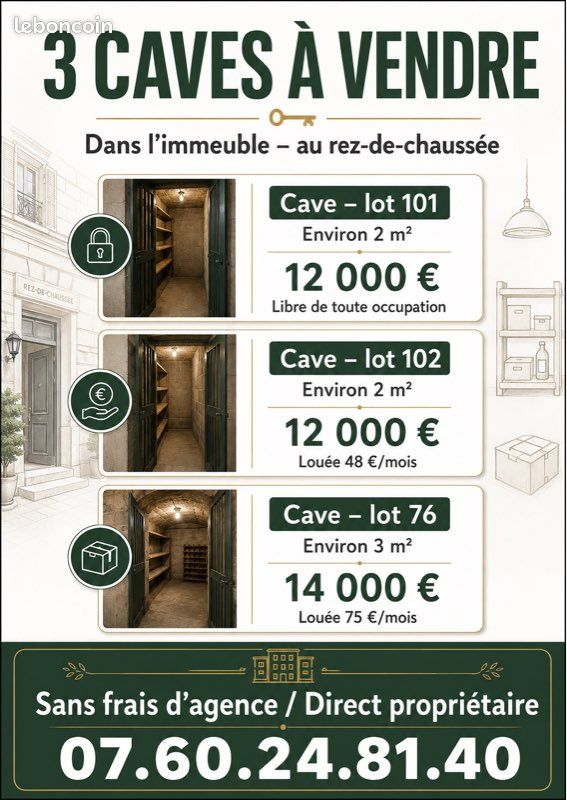 Local commercial 1 pièce 3 m² · à Cannes · 3 m² · 12 000 €
