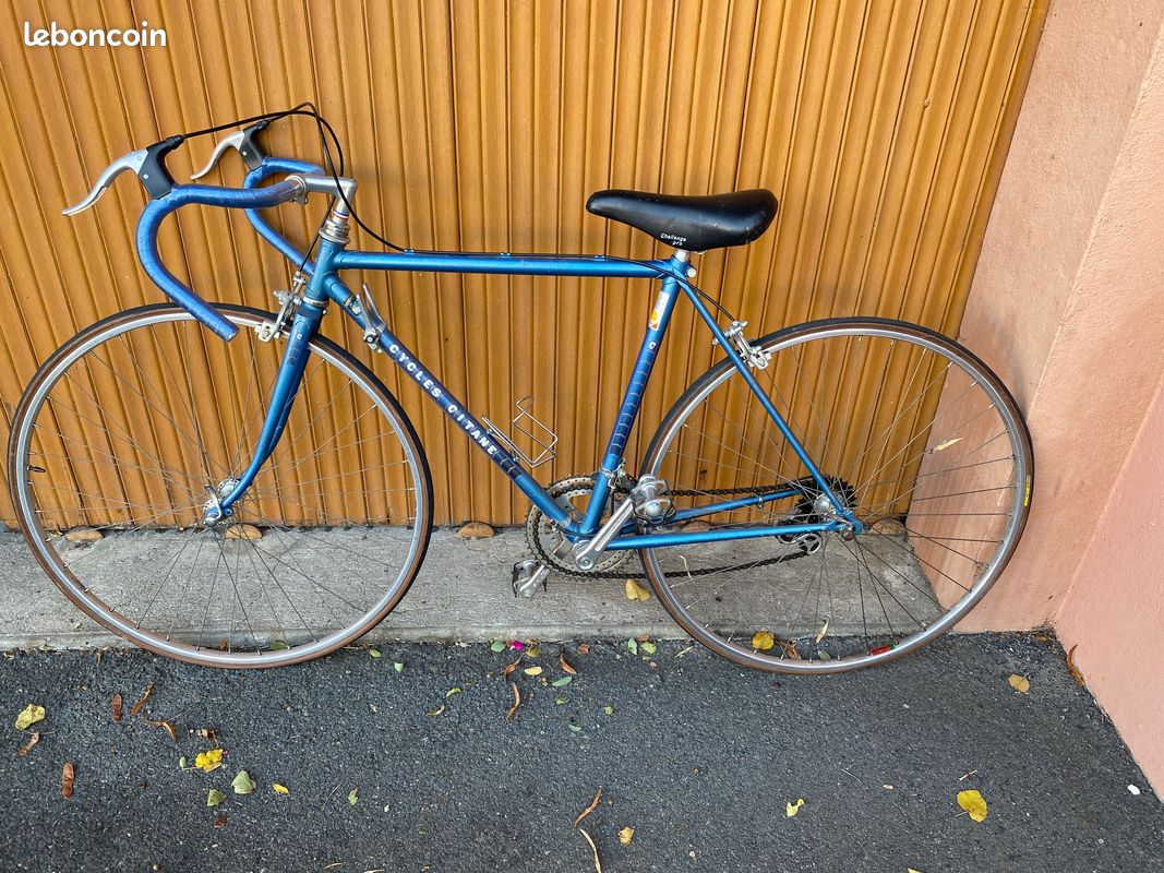 Vélo De Course Vintage DURIFORT Années 60 - Cadre Acier Or - 10 Vitesses