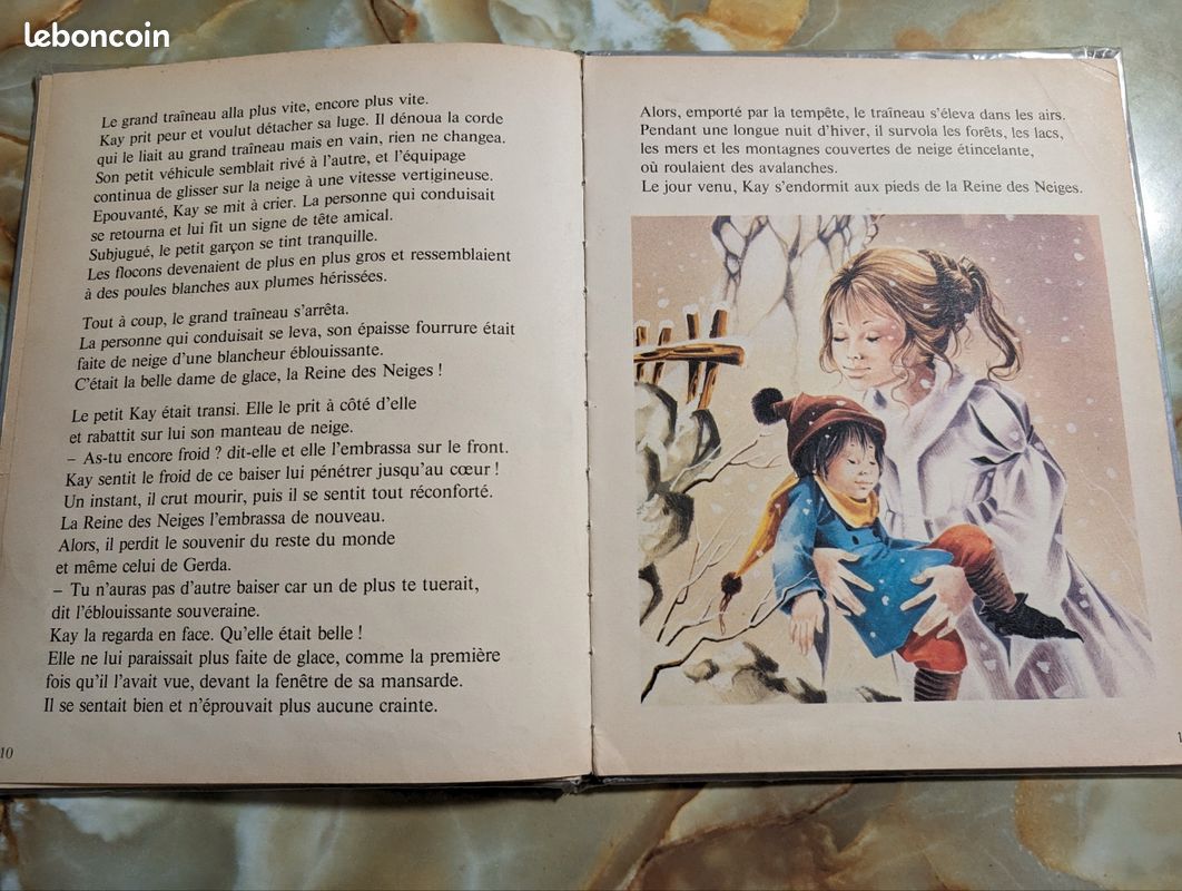 La reine des neiges, Andersen, bibliothèque illustrée, Piccoli (image 5)