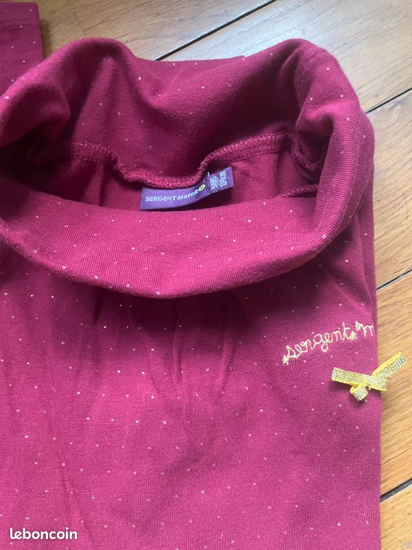 T-shirt manches longues fille, 8 / 10 ans (image 6)