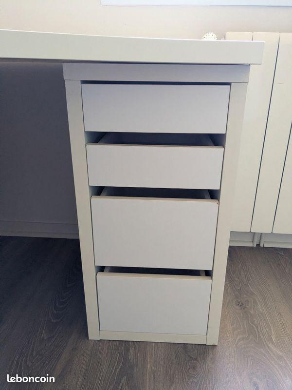 Bureau d'angle blanc IKEA (image 3)