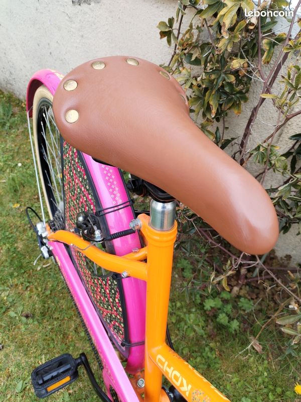 Selle Vélo Vintage NOS - Multicolore 270x155 - Stock Neuf 1988