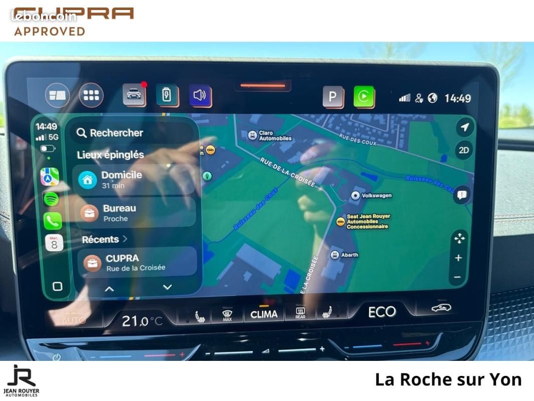 Cupra Formentor eHybrid 272 ch DSG6 VZ (image 11)