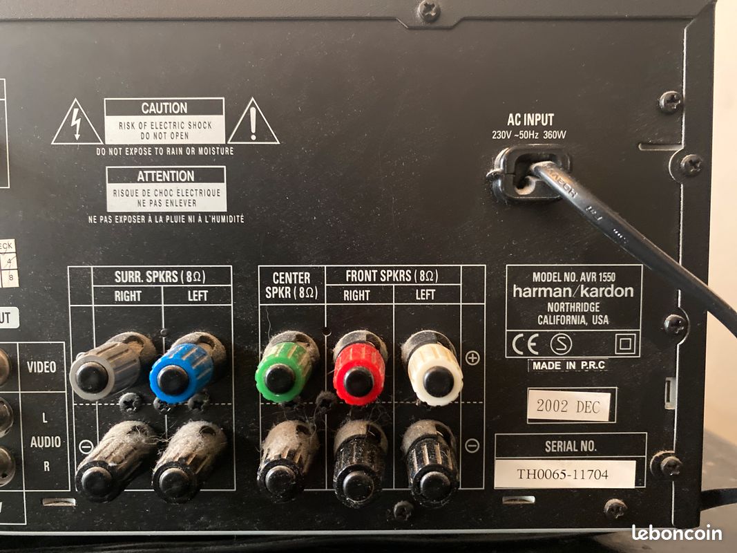 Harman Kardon AVR 1550 (image 3)