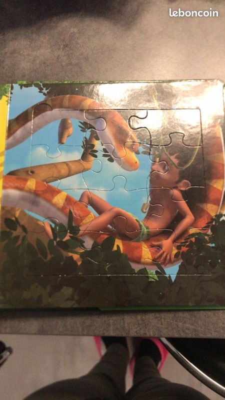 Livre puzzle le livre de la jungle (image 8)