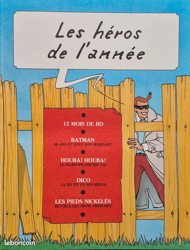 Livre UNE ANNEE DE BD 1990 - Etat comme NEUF ( Jérome K. Jérome BLOCHE / Les tuniques bleues / Fulù / Mémoire d'un aventurier / Raymond Calbuth ) (image 3)