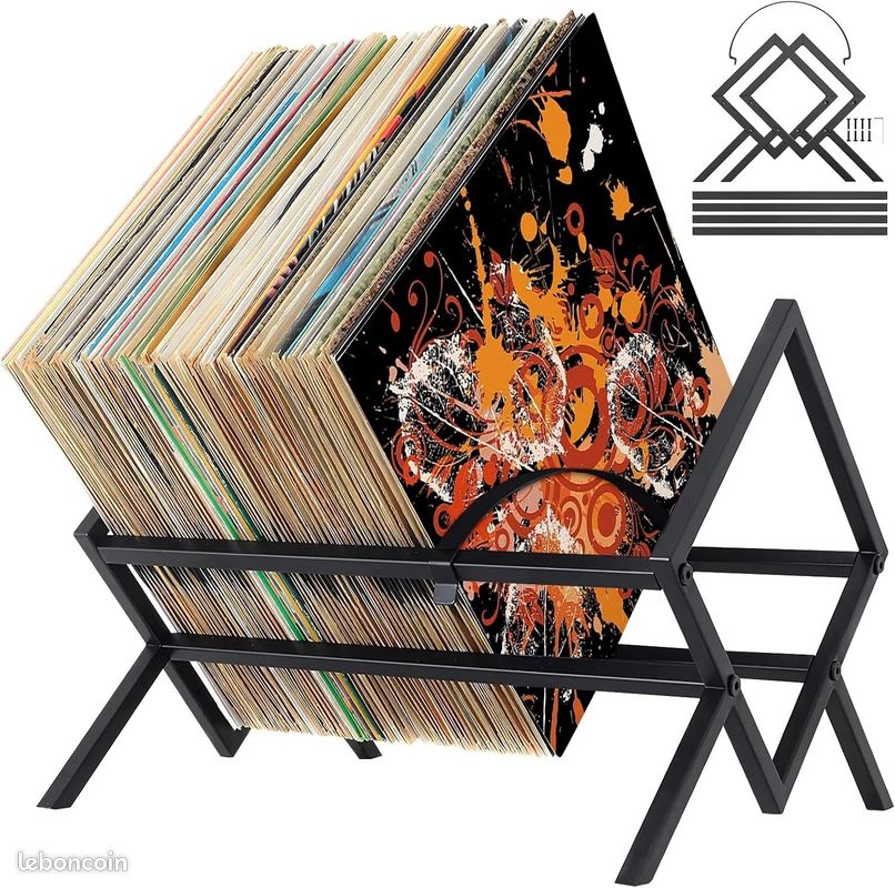 2 x Support Rangement Vinyles / Livres (image 2)