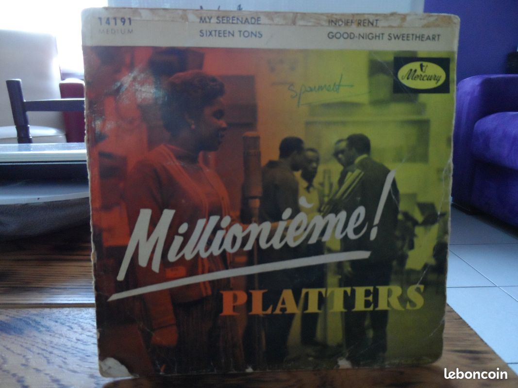 Disque vinyle année 60 (image 1)