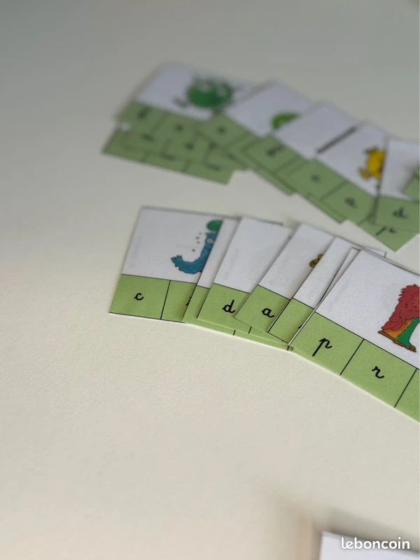 36 cartes des Alphas: les lettres cursives (image 8)