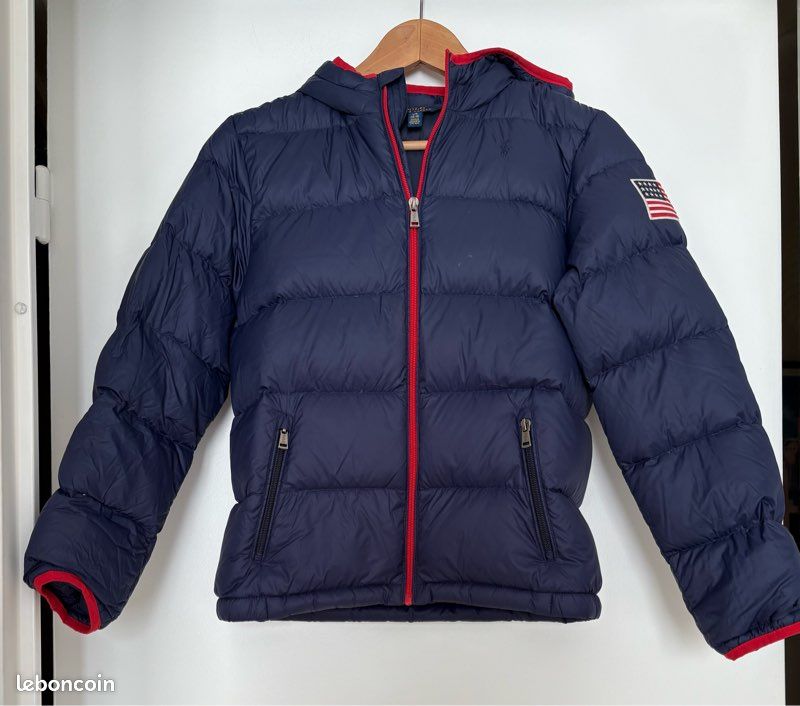 Ralph Lauren Bleu Marine Polo Doudoune Doudoune Bleu Marine Polo
