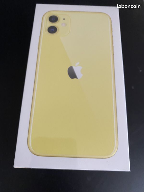 IPhone 11 Jaune 64go sous blister (image 1)