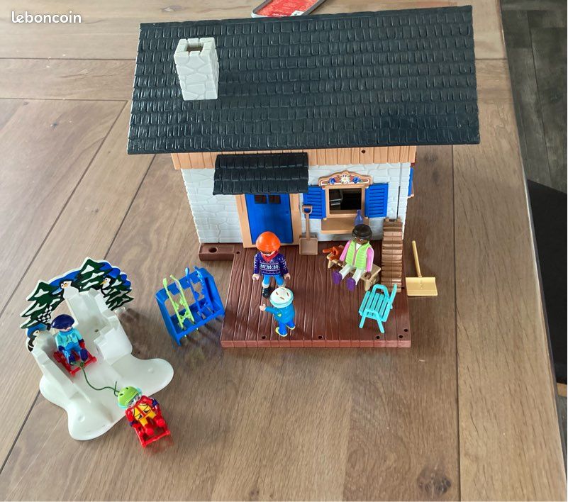Ski Lodge Playmobil Ski Set Playmobil -chalet De Ski Jeux Jouets