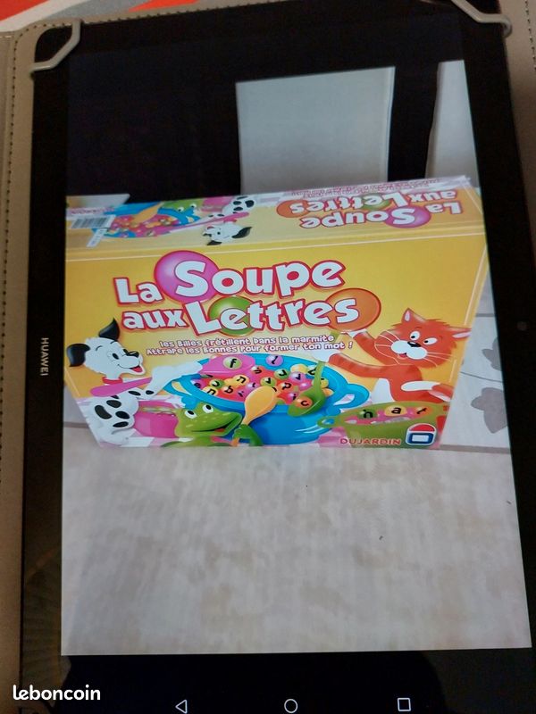 Jeu la soupe aux lettres ( Dujardin ) (image 1)