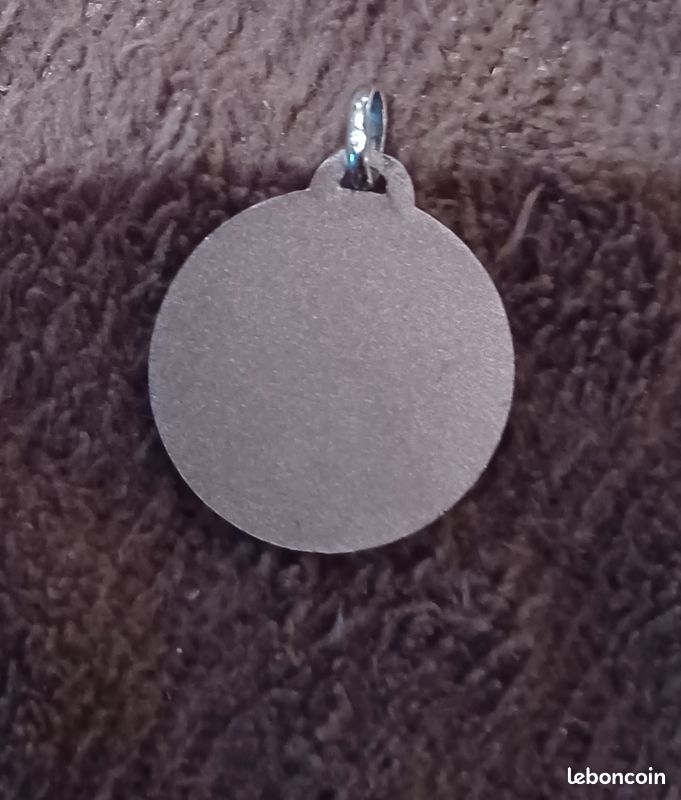 Médaille St Christophe en argent (image 3)