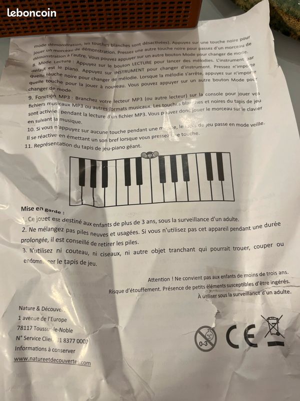 Piano de sol géant (image 3)