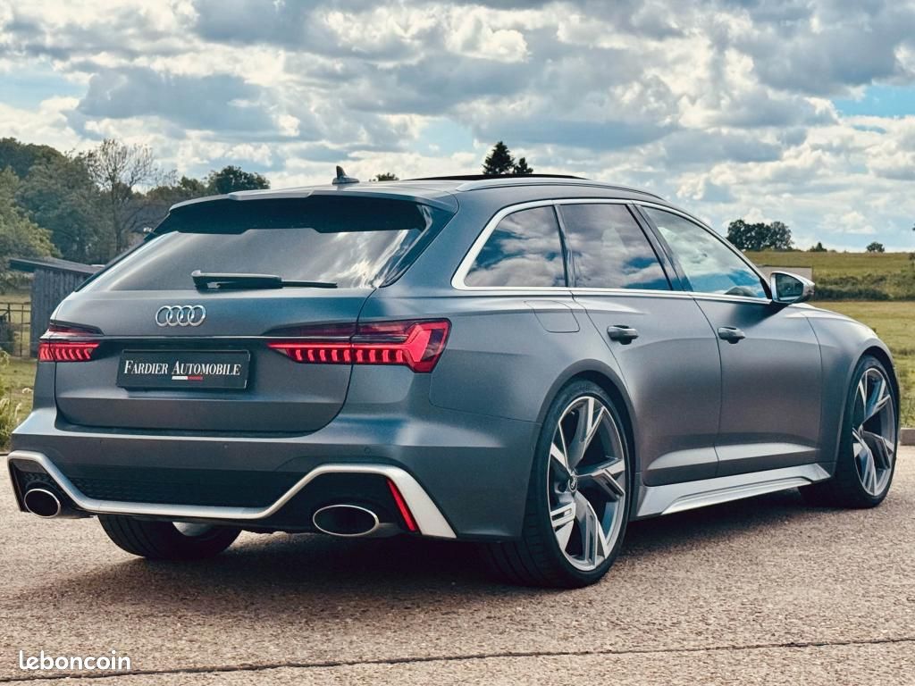 AUDI RS6 AVANT Quattro 4.0i V8 TFSI - 600 - BVA Tiptronic 2019 BREAK (image 8)