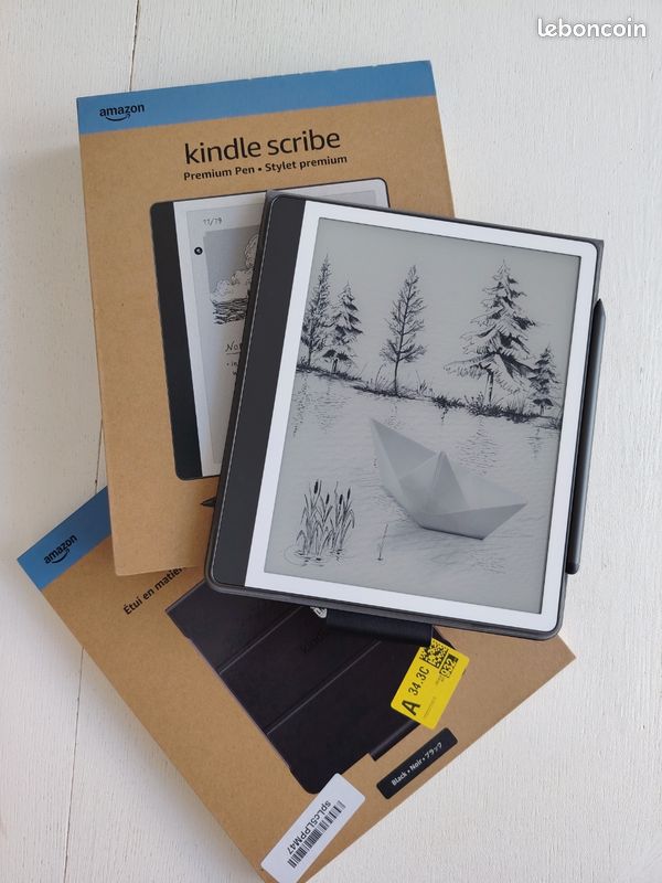 Étui Rabat Kwmobile Pour Amazon Kindle Scribe 2024 - Neuf