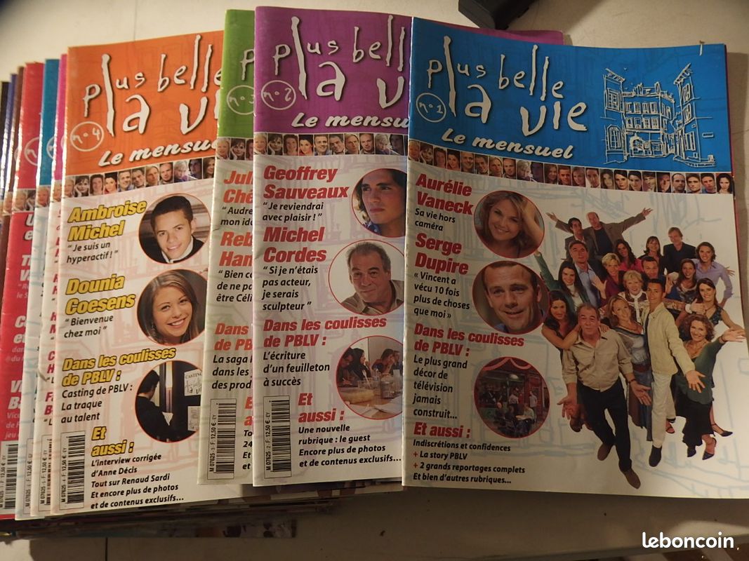 PLus Belle la Vie - Saison 1 - 19 Dvd + 19 revues (image 3)