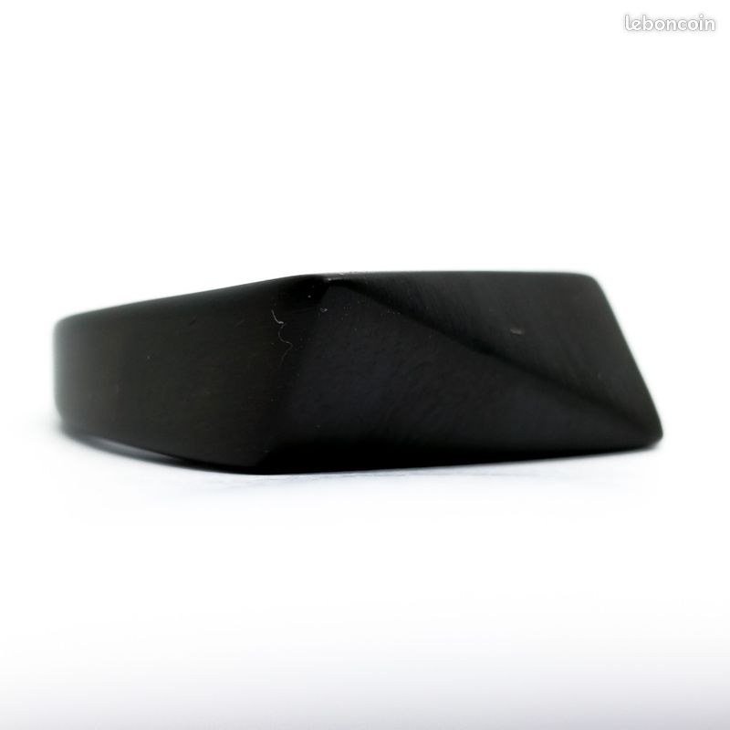 Bague architecturale noire anthracite (image 3)