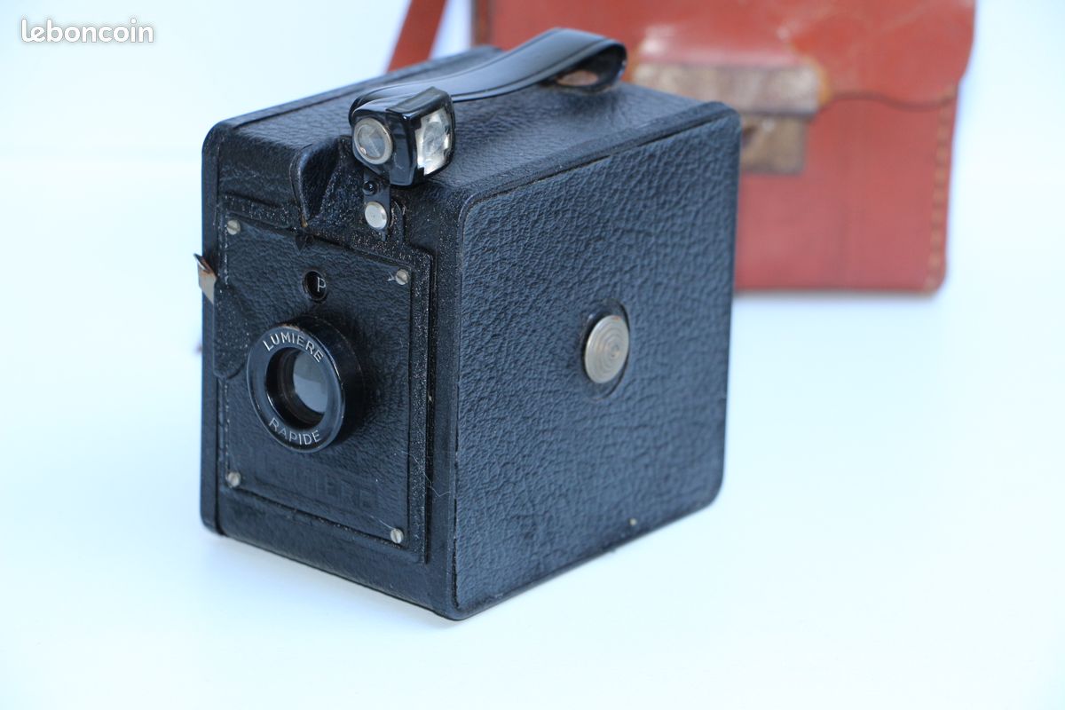 Appareil Photo Ancien Lumière Rapide Vintage Photographie Argentique