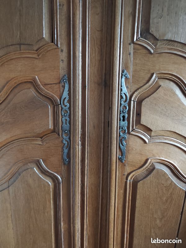 Armoire ancienne bois massif (image 3)