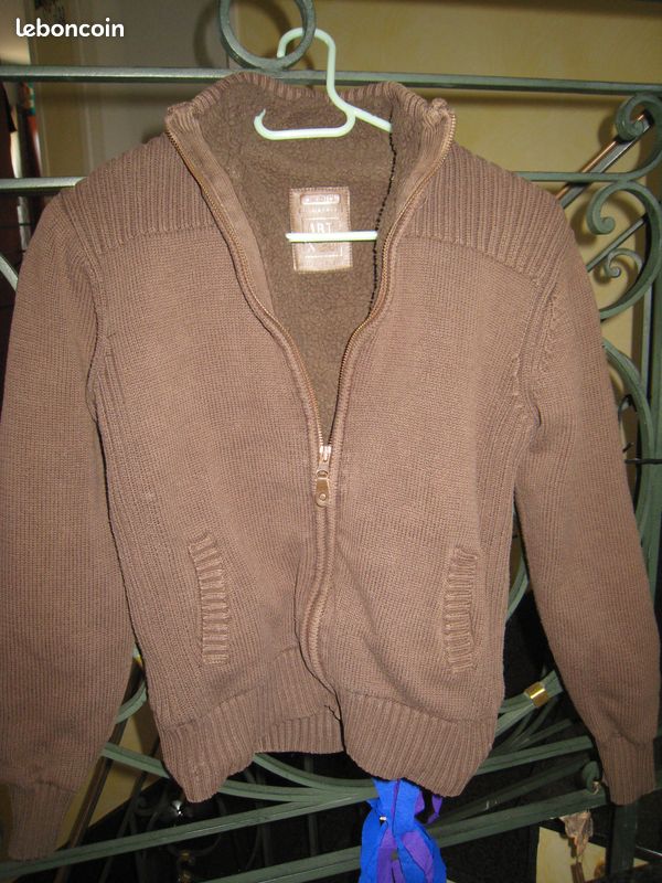 Veste sweat blouson (image 1)