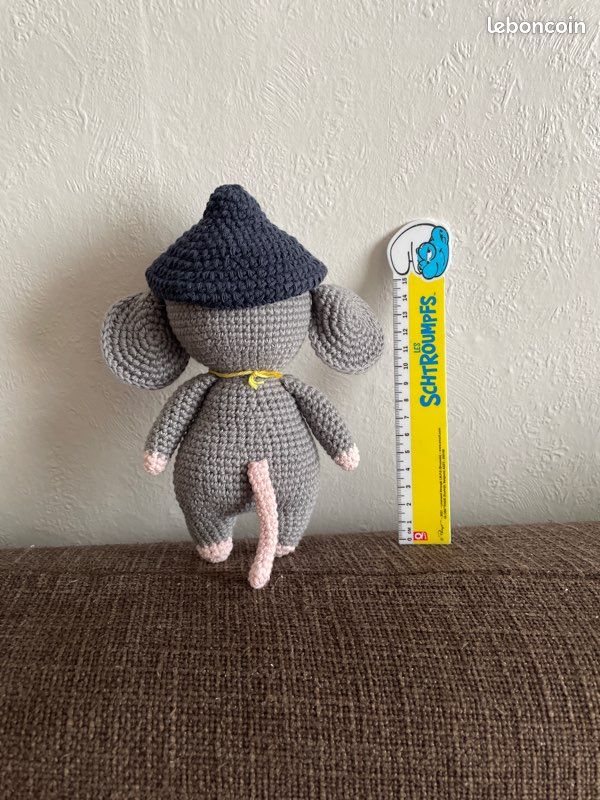 Souris béret 20cm (image 2)