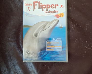 Parure De Lit Vintage Flipper Le Dauphin Et Lopaka – 100% Coton, Complète, 1999