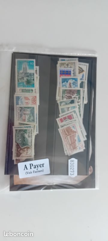 Timbres français année complète 1966 neufs (image 1)