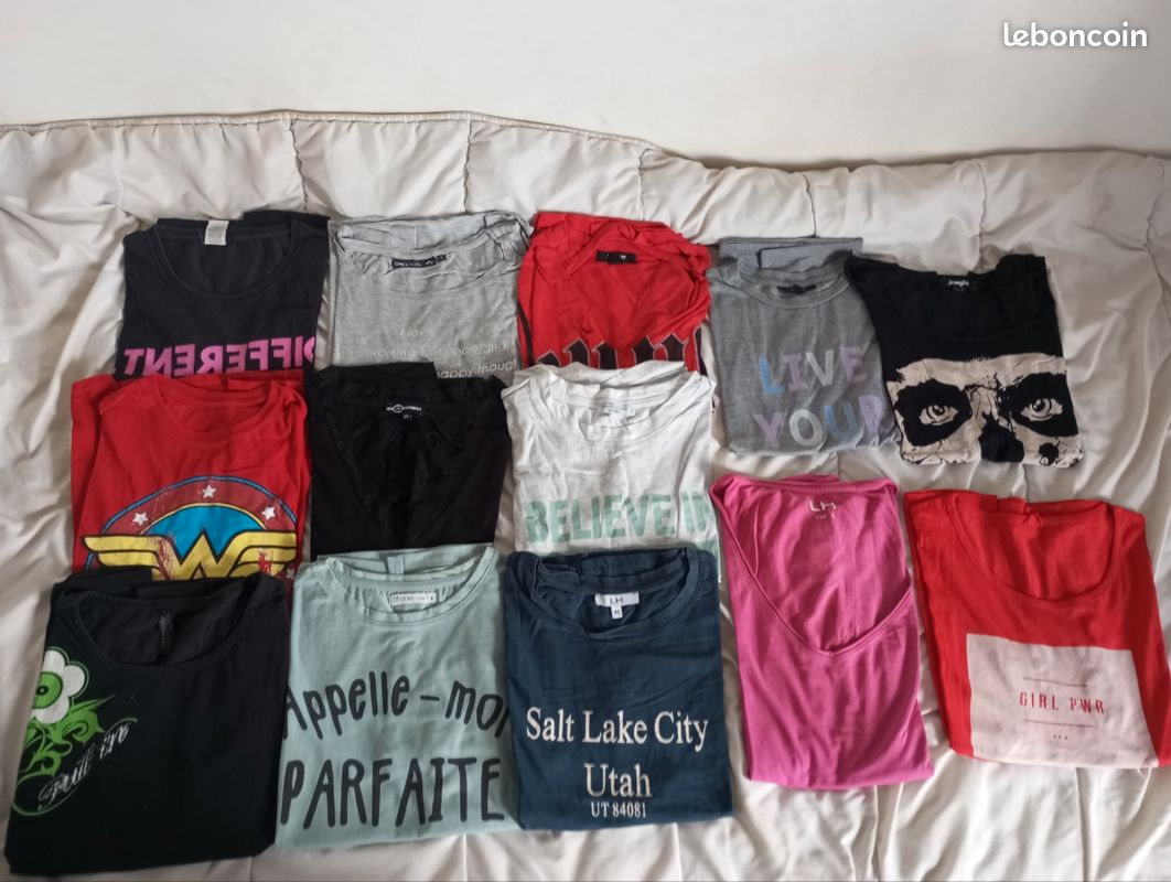 T-shirts et débardeurs XS, S et 16 ans (image 1)