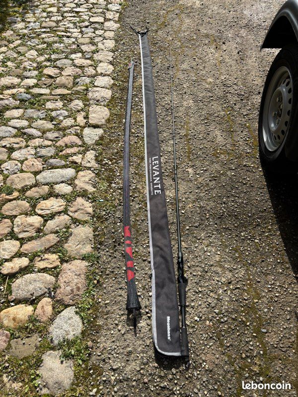 Manchons De Canne Megabass Levante - Longueur Max 7'2" - État Neuf Avec Défaut Mineur