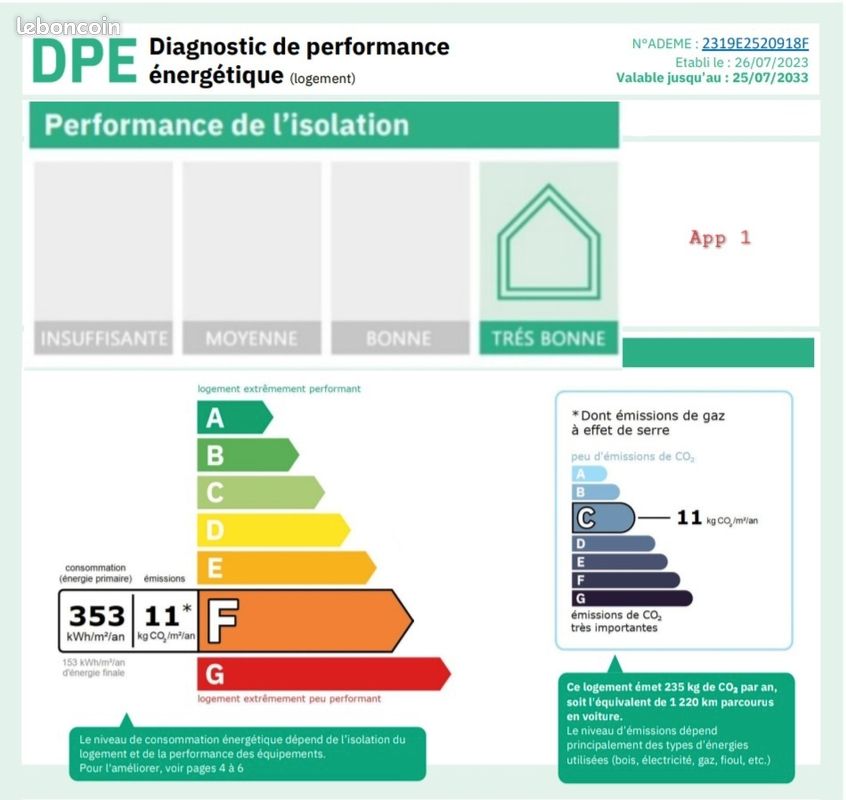 Appartement meublé 25m² - Tulle 19000 (image 3)