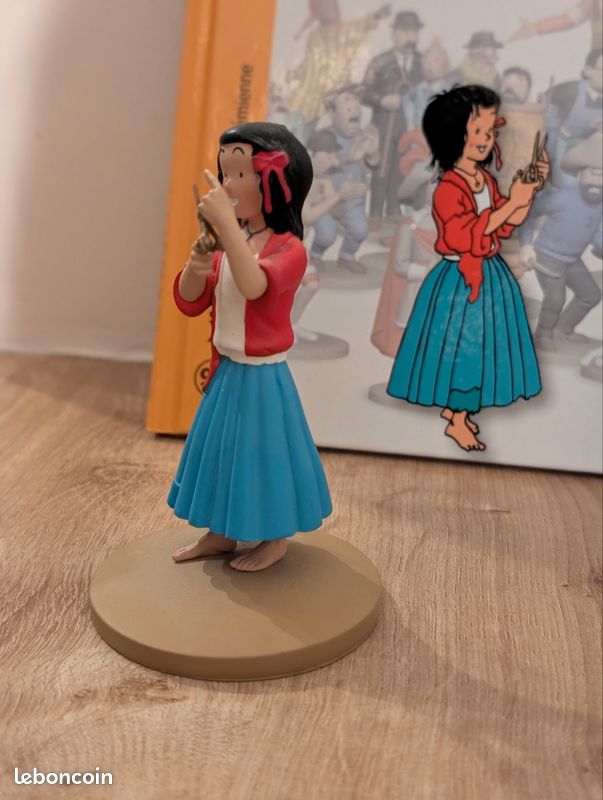 Figurine Irma L'habilleuse – Tintin – Collection Officielle Moulinsart (neuve)