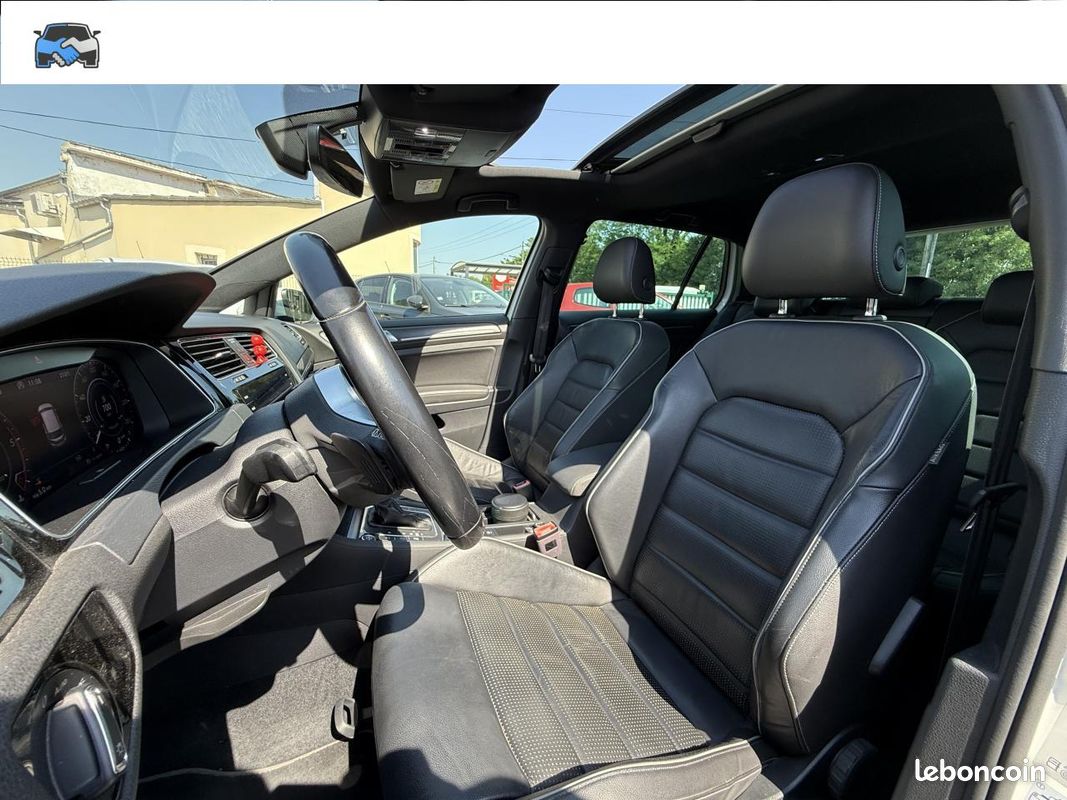 VOLKSWAGEN GOLF GTD 2.0 TDI 184 CV - 1ere main  + 4 jantes hiver (image 13)