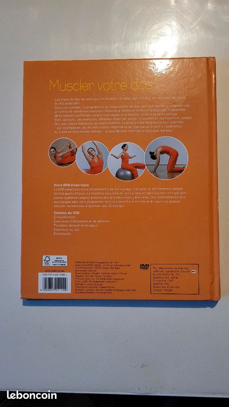 Livre + DVD muscler votre dos (image 2)