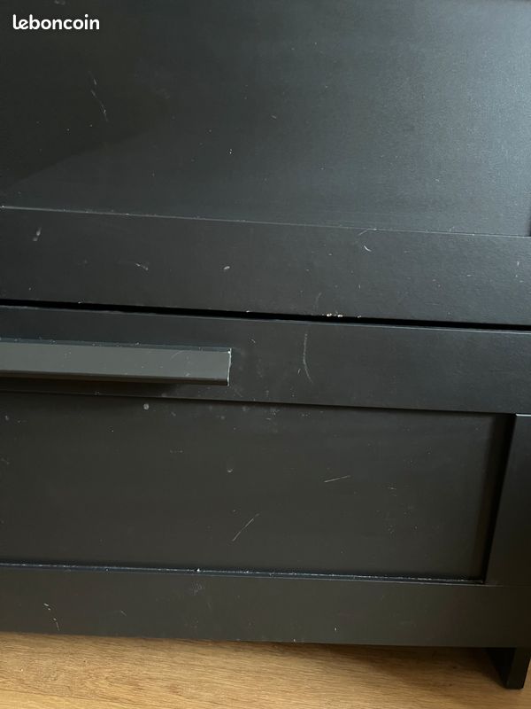 Meuble commode noir IKEA (image 3)