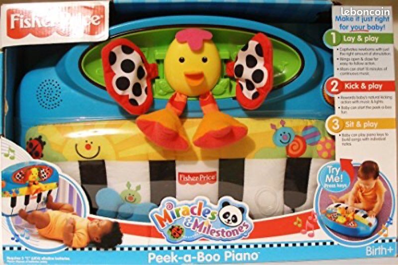 ✨-50%☺️ - Piano musical bébé - Fisher Price (image 1)