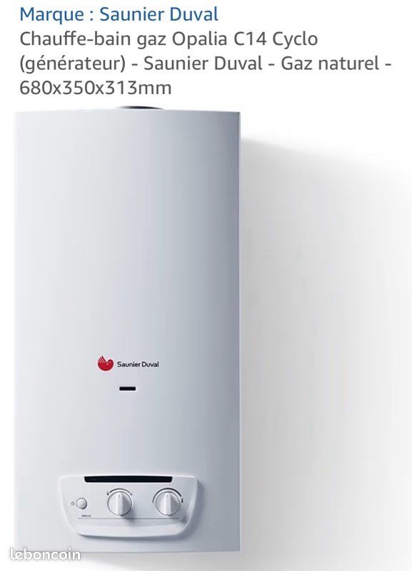 Chauffe bain gaz (image 1)