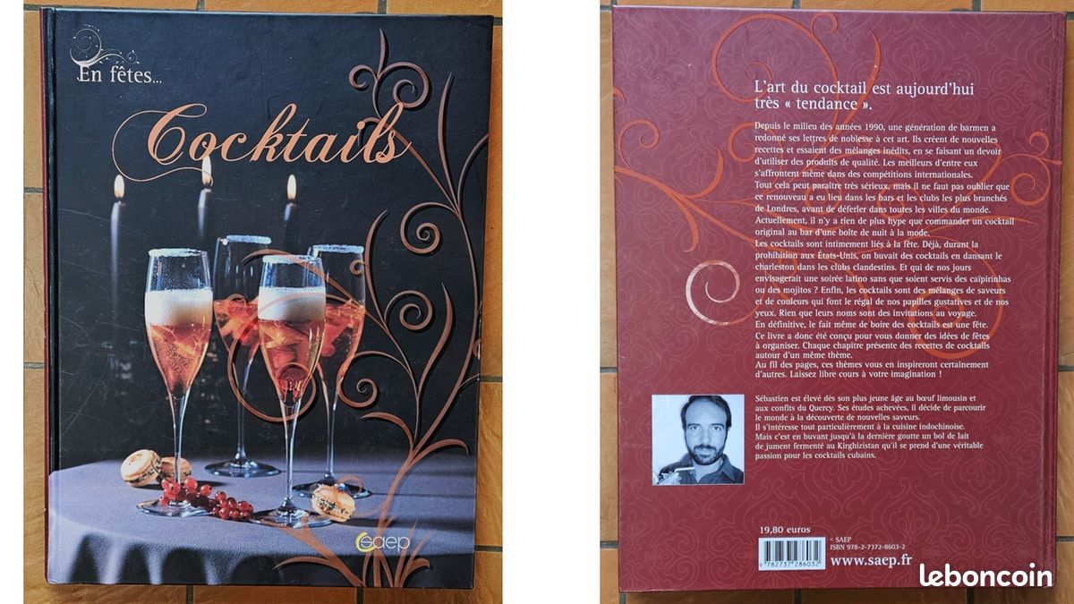 Livre : en fêtes... COCKTAILS -jo (image 1)