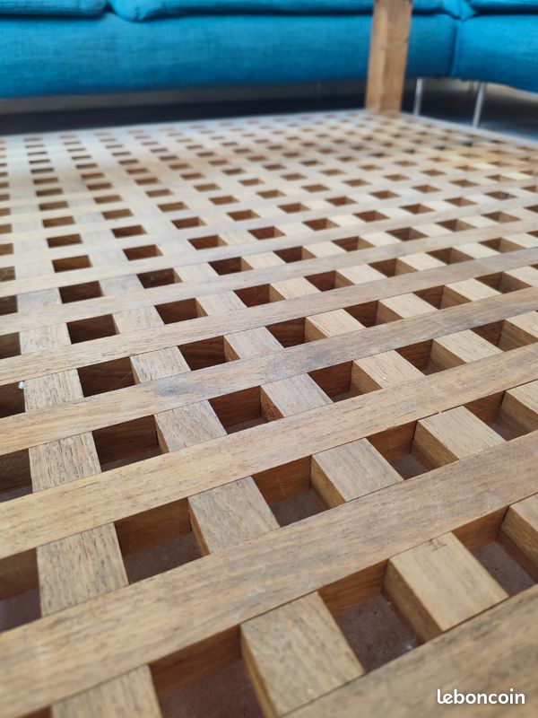Table basse teck (image 6)