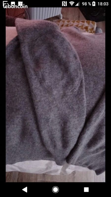 PULL /LAINE / Lambswool / Valeur / 99 euros / Marque / Fynch Hatton (image 3)